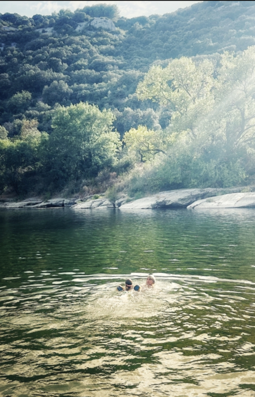 river swim