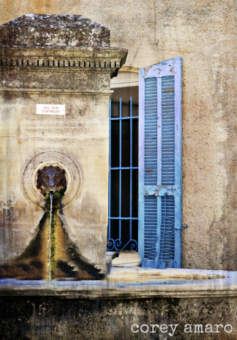 Stone French fountain Stone French fountain