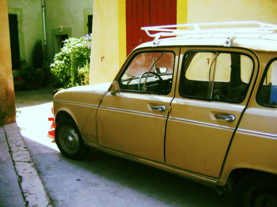 Old French car