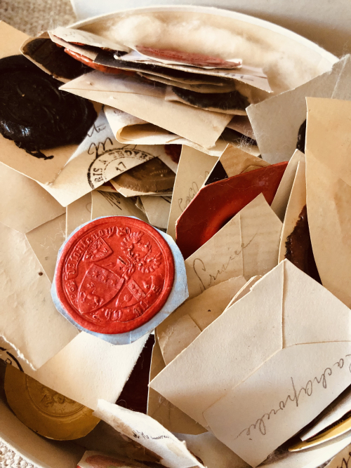 French Antique Wax Seals, French la Vie, Corey amaro