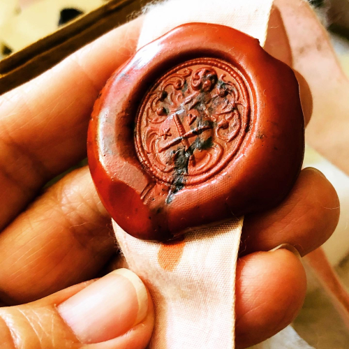 French Antique Wax Seals, French la Vie, Corey amaro