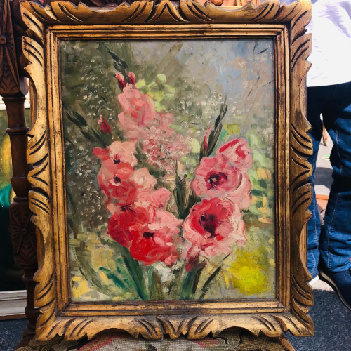 Art at the Brocante French la Vie