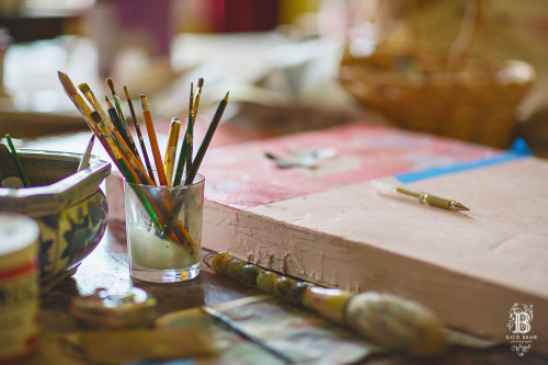 Kathe Fraga at work Kathe Fraga at work