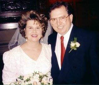 Jeanne on her wedding day Jeanne on her wedding day