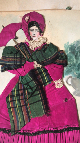 Fashion design examples from the late 1800s