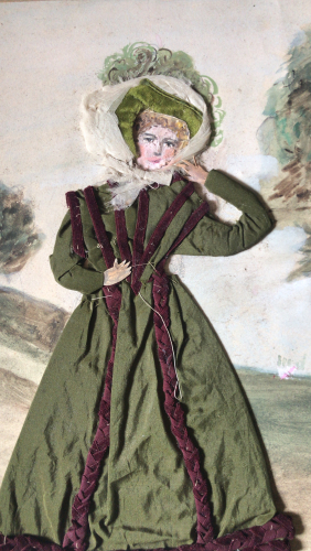 Fashion design examples from the late 1800s