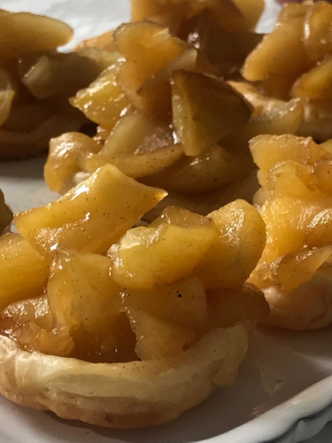 mini tarte tatin corey amaro