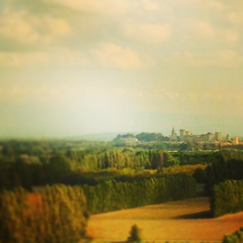 Avignon from the train, French la Vie, Corey Amaro Avignon from the train, French la Vie, Corey Amaro