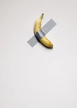 The Banana Duct Taped to the Wall